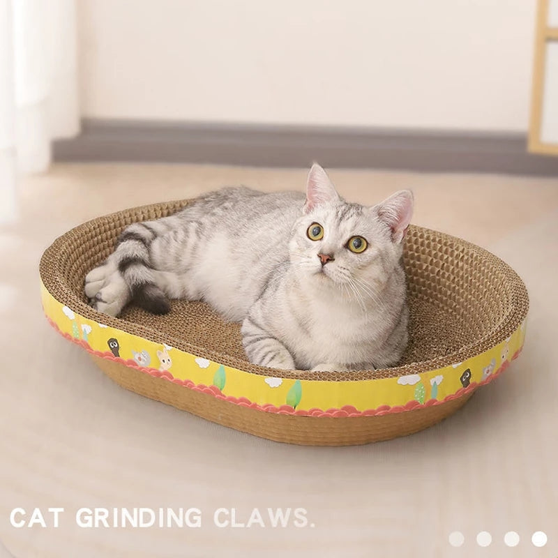 Kratzschale für Katzen – Oval – Bild 3 | LuxeStyle