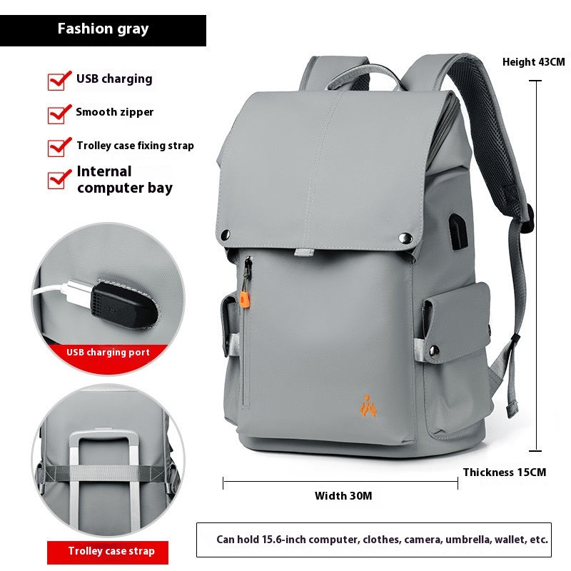 Freizeit-Laptop-Rucksack – Bild 4 | LuxeStyle