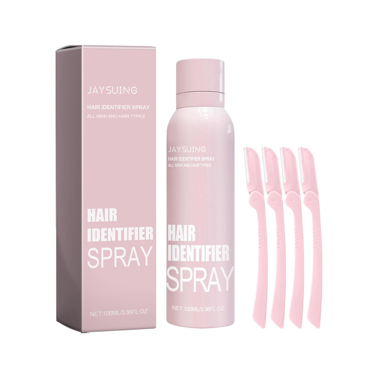 Hair Identifier Spray Set – Für Gesichtsenthaarung