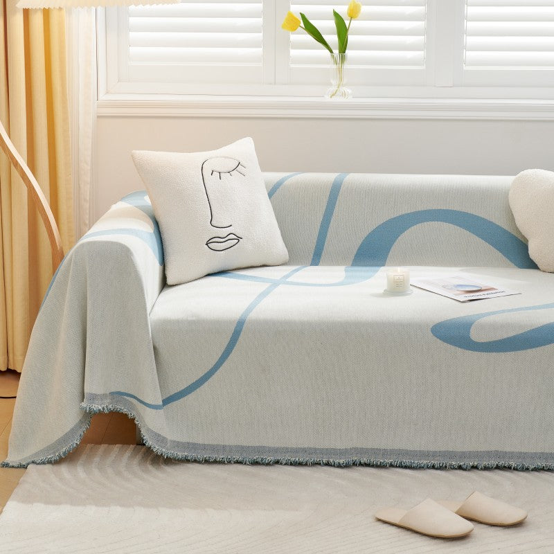 Chenille-Sofakapuze – Bild 4 | LuxeStyle