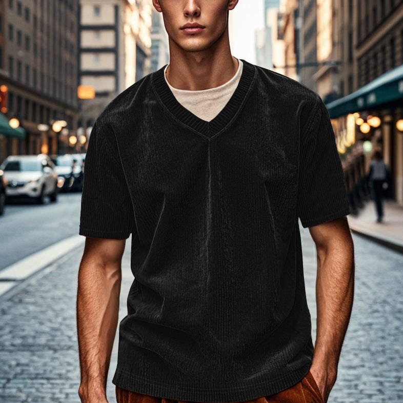 Amekaji-Loose Fit Herren T-Shirt