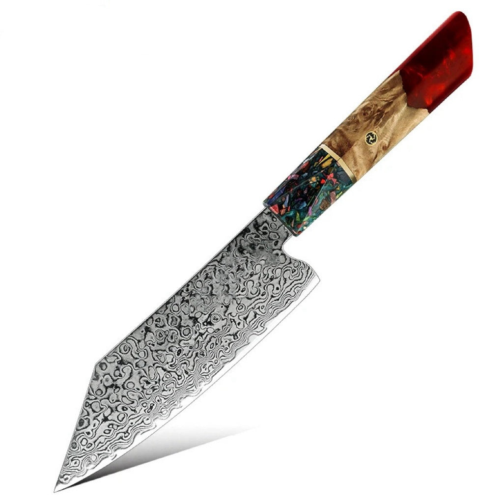 Damaskstahl‑Santoku‑Küchenmesser – Bild 6 | LuxeStyle