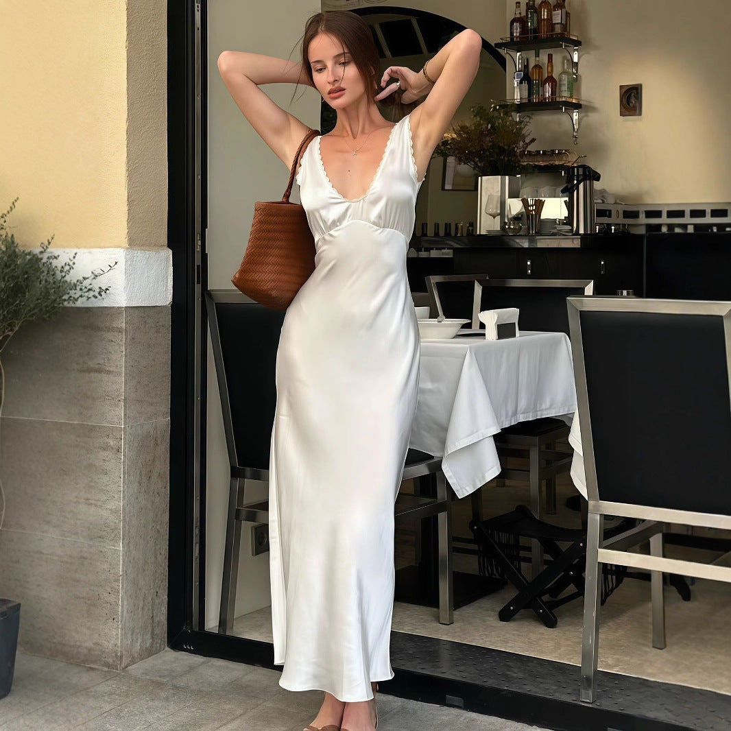 Elegantes, langes Sommerkleid im französischen Stil – Bild 6 | LuxeStyle