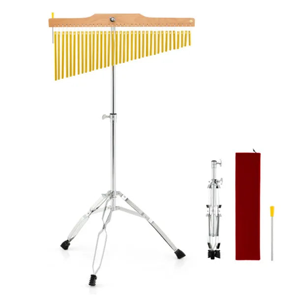 36-Röhren Windspiel mit Stativ