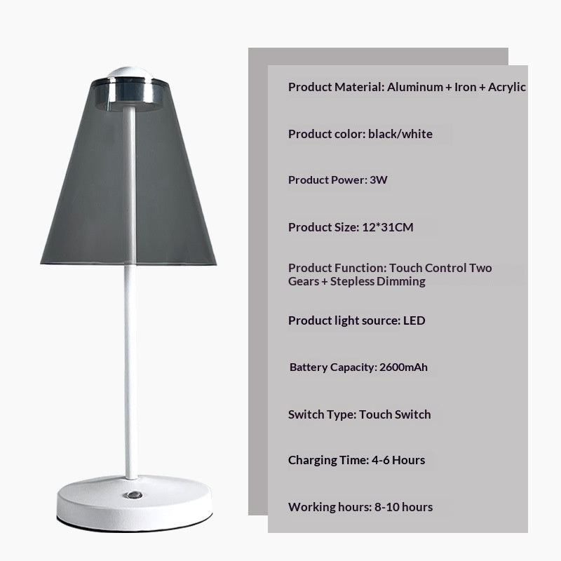 Nachtlicht mit LED-Lampe, USB-Ladefunktion – Bild 5 | LuxeStyle