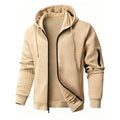 Herren Hoodie – Leicht und unifarben – Bild 5 | LuxeStyle