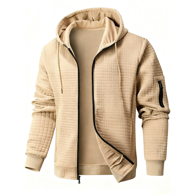 Herren Hoodie – Leicht und unifarben