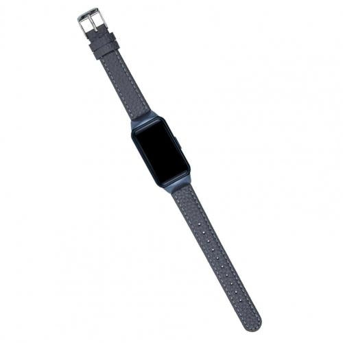 Lederarmband mit Litschi-Muster – Bild 4 | LuxeStyle
