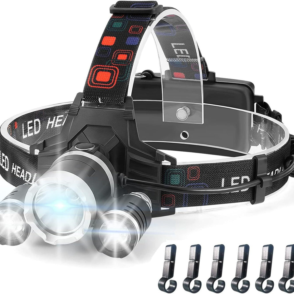 LED-Stirnlampe, wasserdicht, Flugzeug-Stil