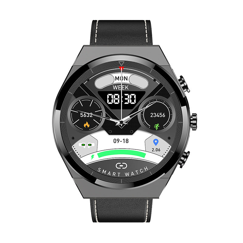 2-in-1 Bluetooth Smartwatch mit Herzfrequenz