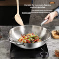Titan-Wok mit Flachboden