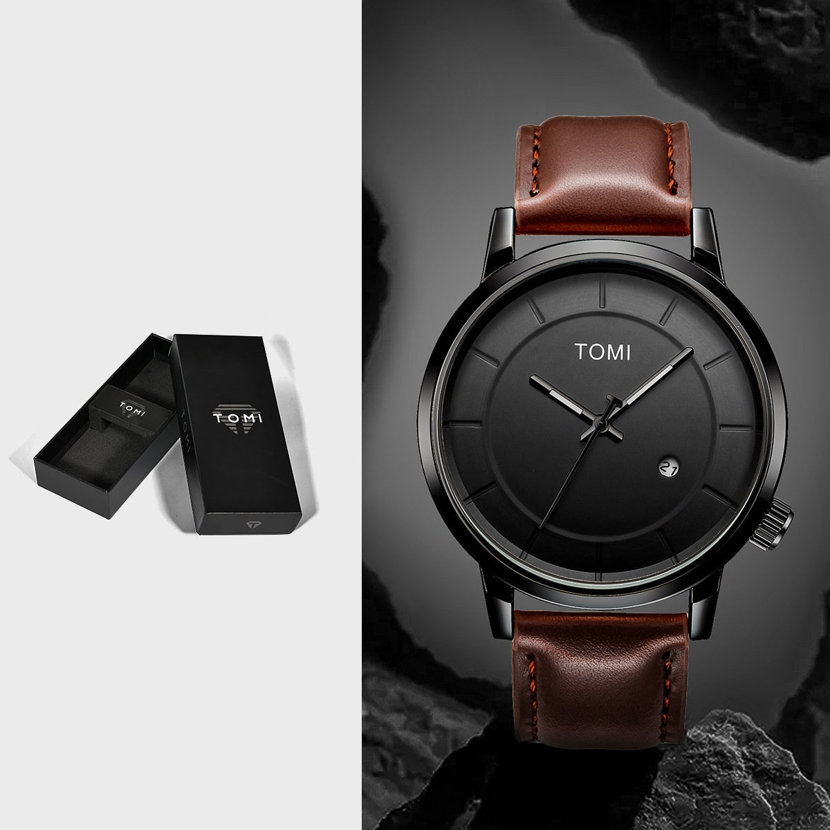 Minimalistische Armbanduhr im Koreanischen Stil