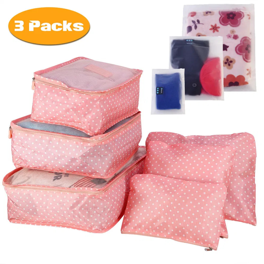 9-teiliges Set Reise-Organizer