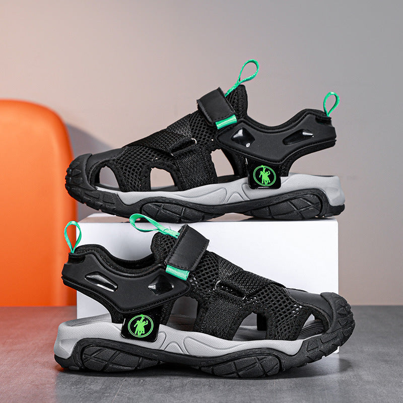 Laufsandalen mit Zehenschutz