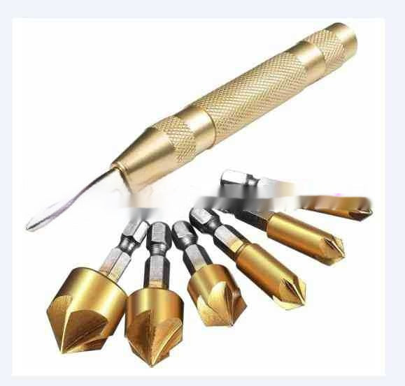 Holzbearbeitungs-Senker-Set, 6-teilig