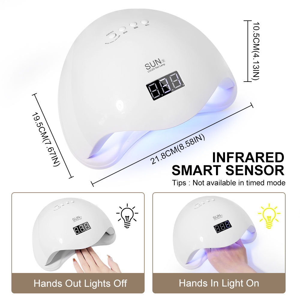 LED/UV Nagellampe mit Sensor & Timer