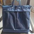 Blauer Helm Rucksack