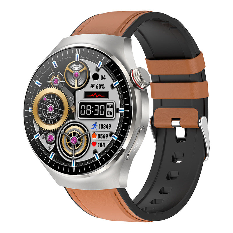 Smartwatch mit EKG, Körperanalyse und Bluetooth-Anruf