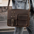 Rindsleder-Ledertasche für Schulter & Crossbody | LuxeStyle