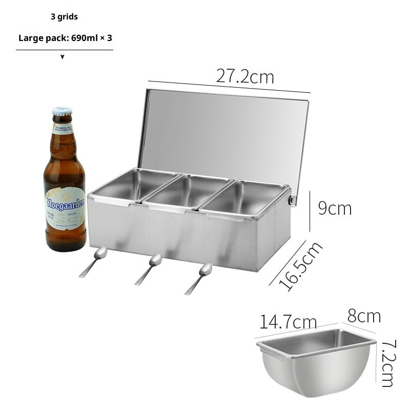 Vielseitige Aufbewahrungsbox für Zutaten | LuxeStyle