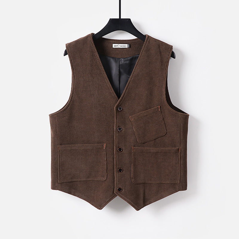 Herren-Weste im Retro-Stil