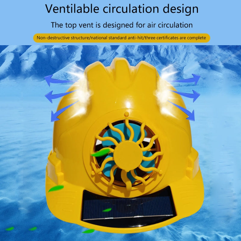 Solar Helm mit Ventilator