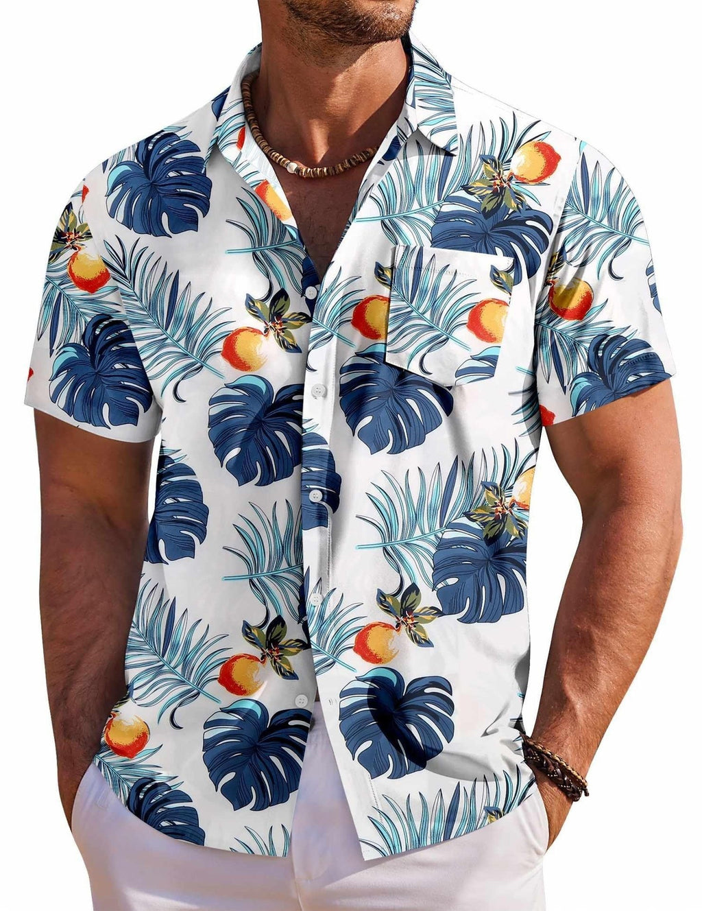 Herren Hemd im lässigen Beach-Look