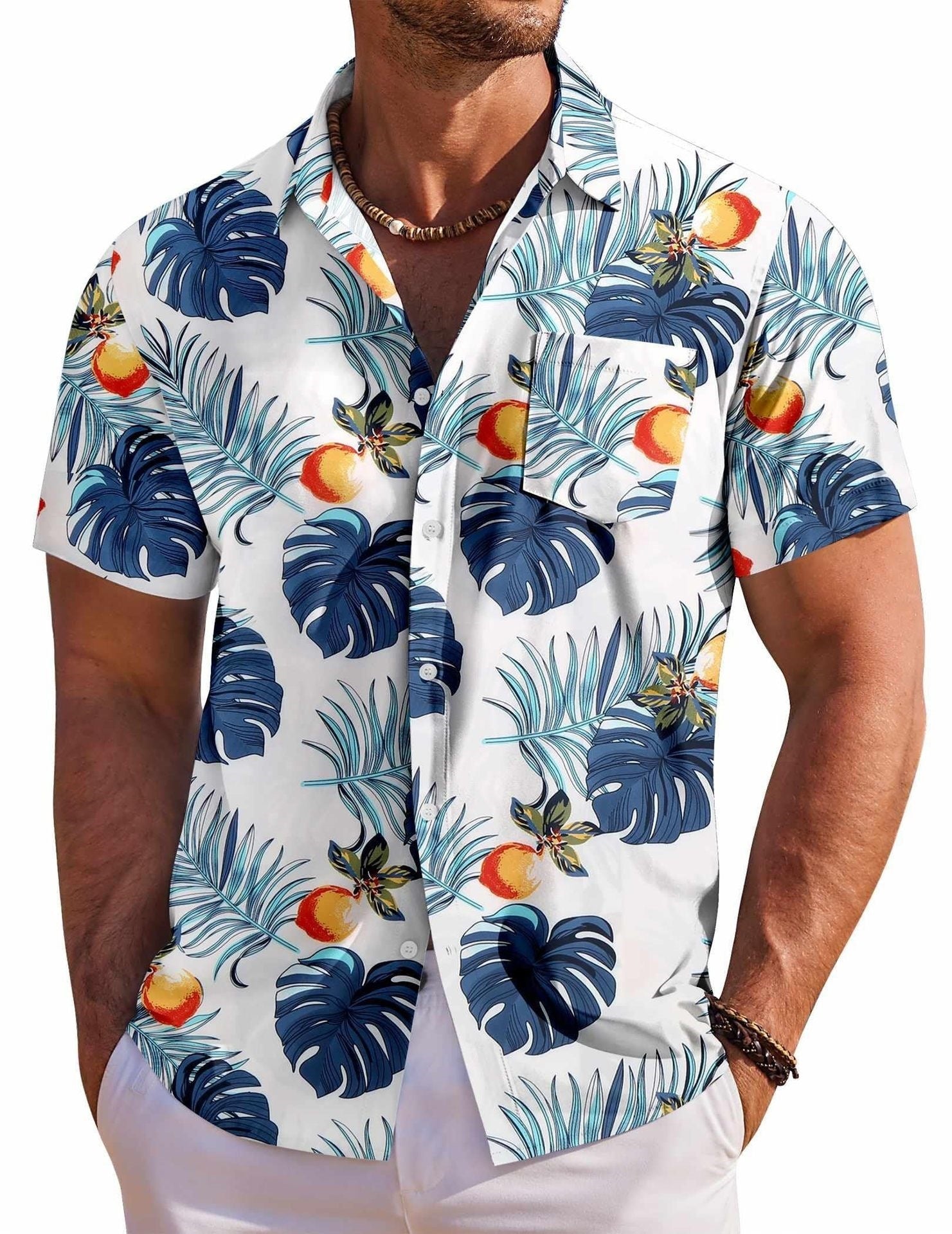 Herren Hemd im lässigen Beach-Look