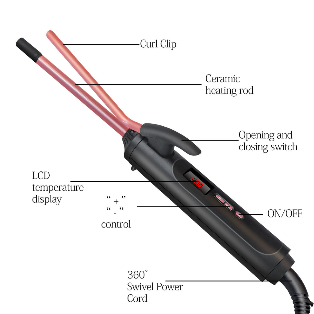 Mini Lockenstab für grosse Locken – Bild 9 | LuxeStyle