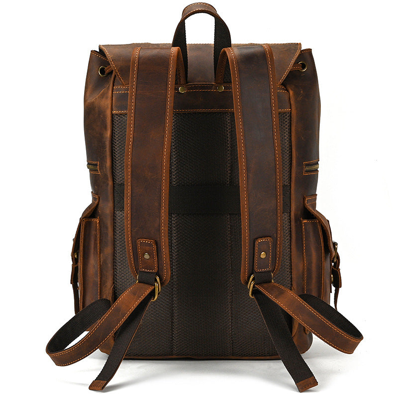 Leather-Tasche Vintage Stil – Bild 11 | LuxeStyle