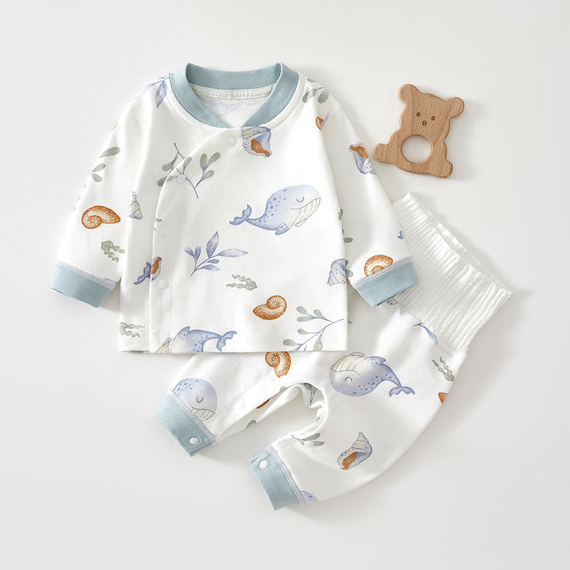 Baby-Set aus Baumwolle mit Tiermotiven – Bild 8 | LuxeStyle