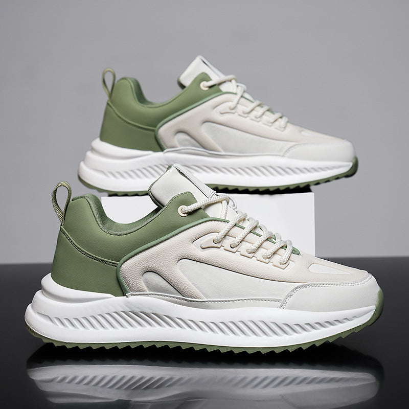 Leichte Casual Sneaker mit Plateau-Sohle