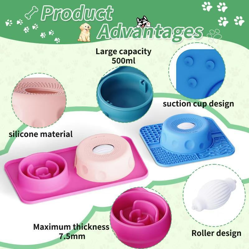 Anti-Schling Napf Kugelform Silikon XL