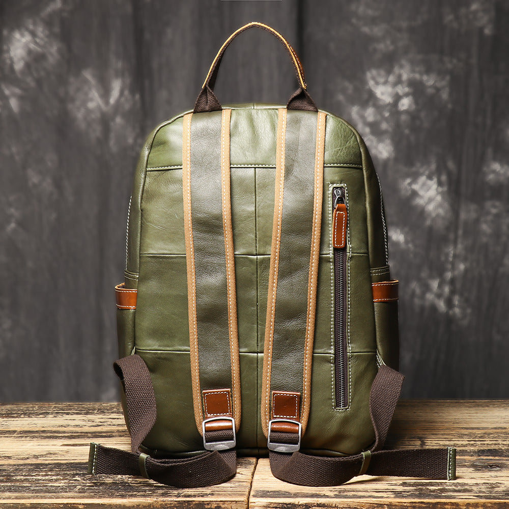 Lederrucksack aus Rindsleder – Bild 6 | LuxeStyle