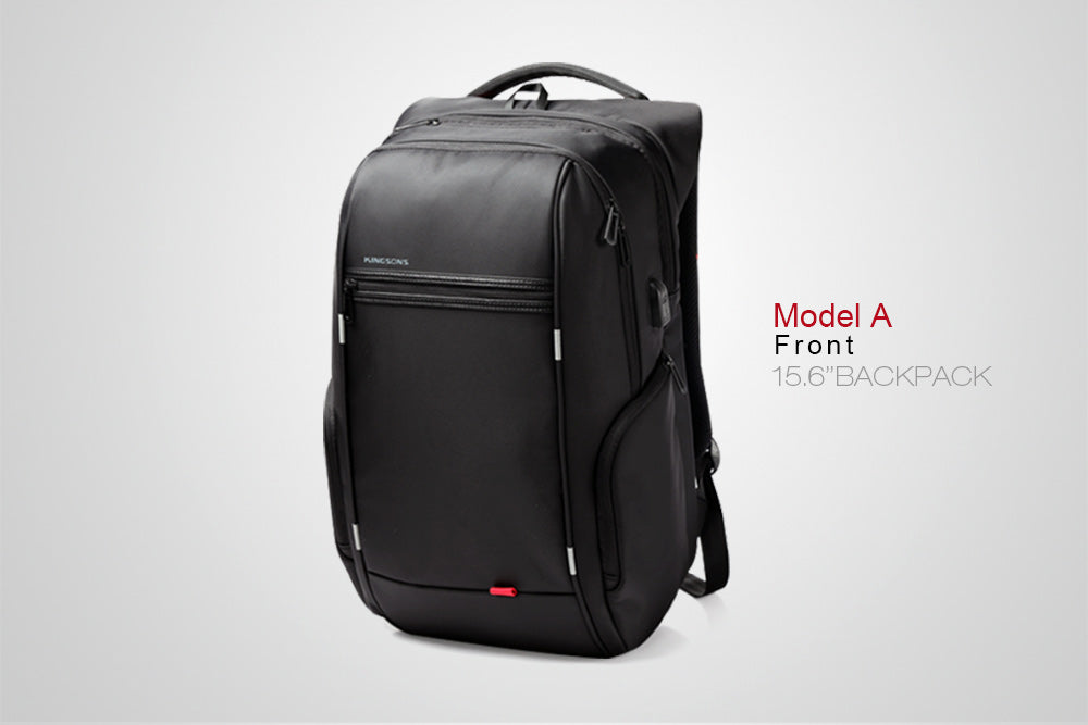 USB-Lade-Rucksack wasserdicht 15" – Bild 2 | LuxeStyle