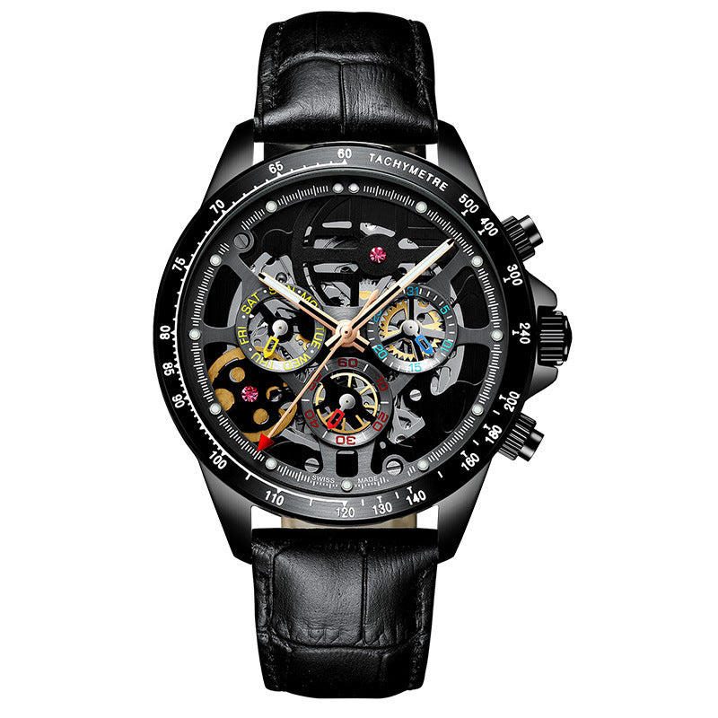 Automatik-Uhr mit Zweifach-Anzeige – Bild 4 | LuxeStyle