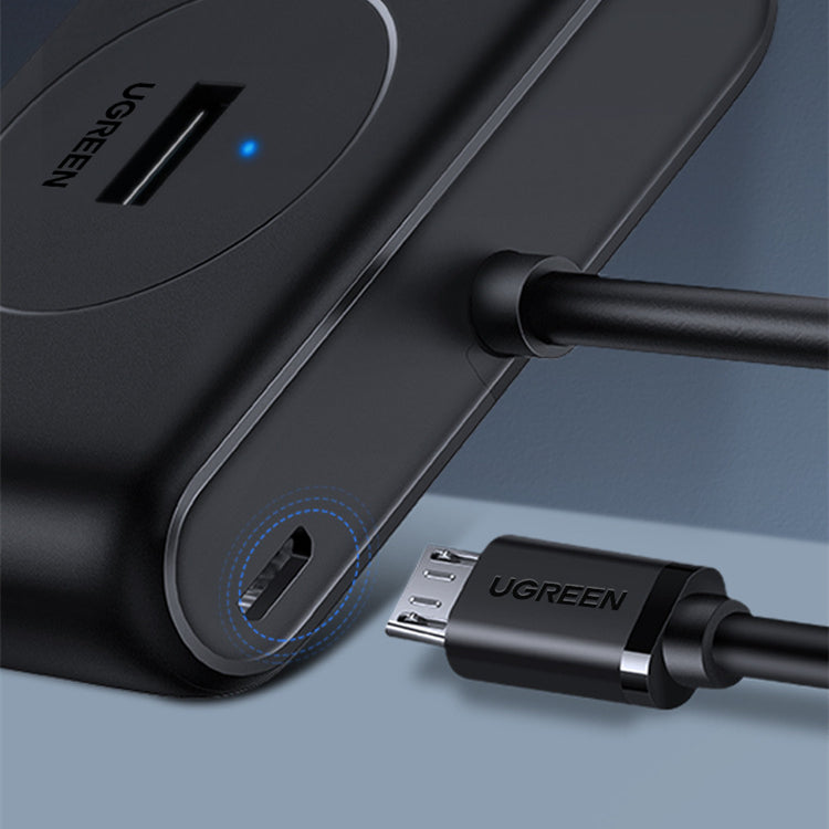 USB-Hub mit 4 Ports und Verlängerungskabel