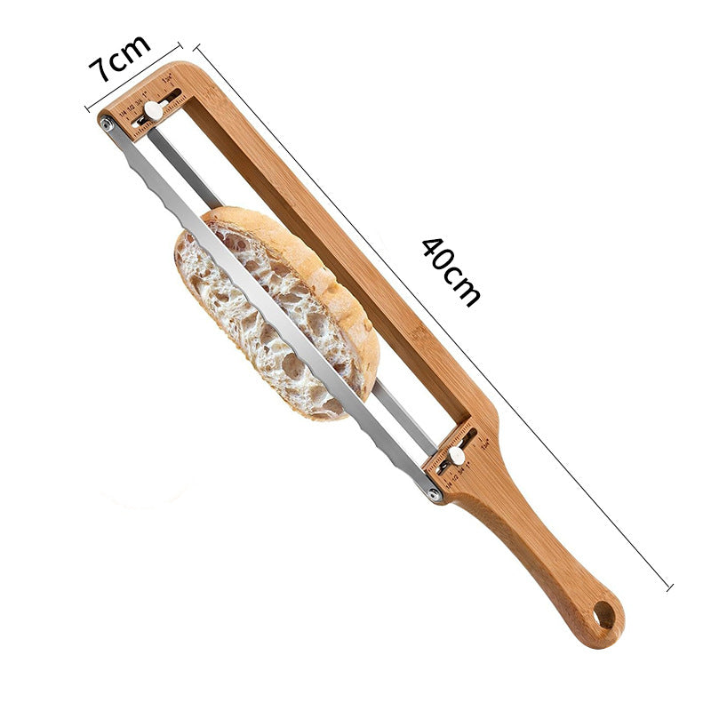 Brot-Schneidehilfe aus Holz – Bild 2 | LuxeStyle