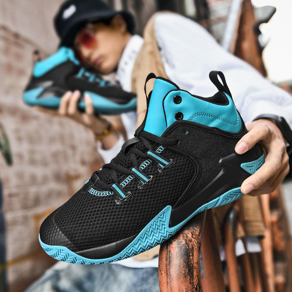 Praktische Trainings-High-Top Sportschuhe – Bild 5 | LuxeStyle