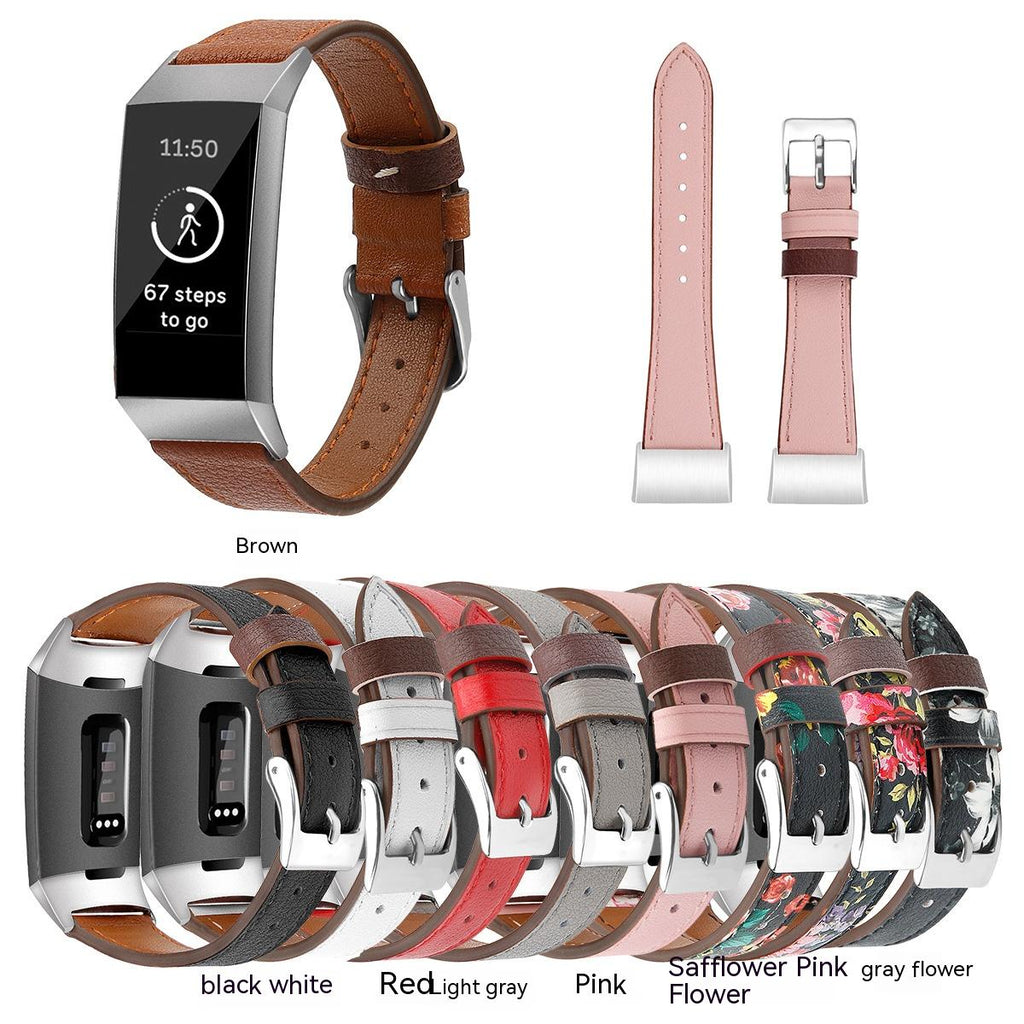 Lederarmband für Fitbit Charge 3/4