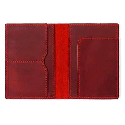 Vintage Leder Reisepasshalter