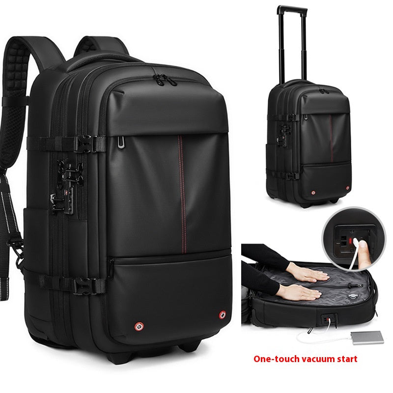 Vielseitiger Trolley Rucksack für Geschäftsreisen – Bild 2 | LuxeStyle