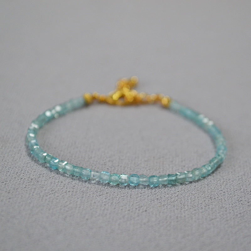 Retro Armband mit Phoenix-Stein oder Aquamarin – Bild 6 | LuxeStyle