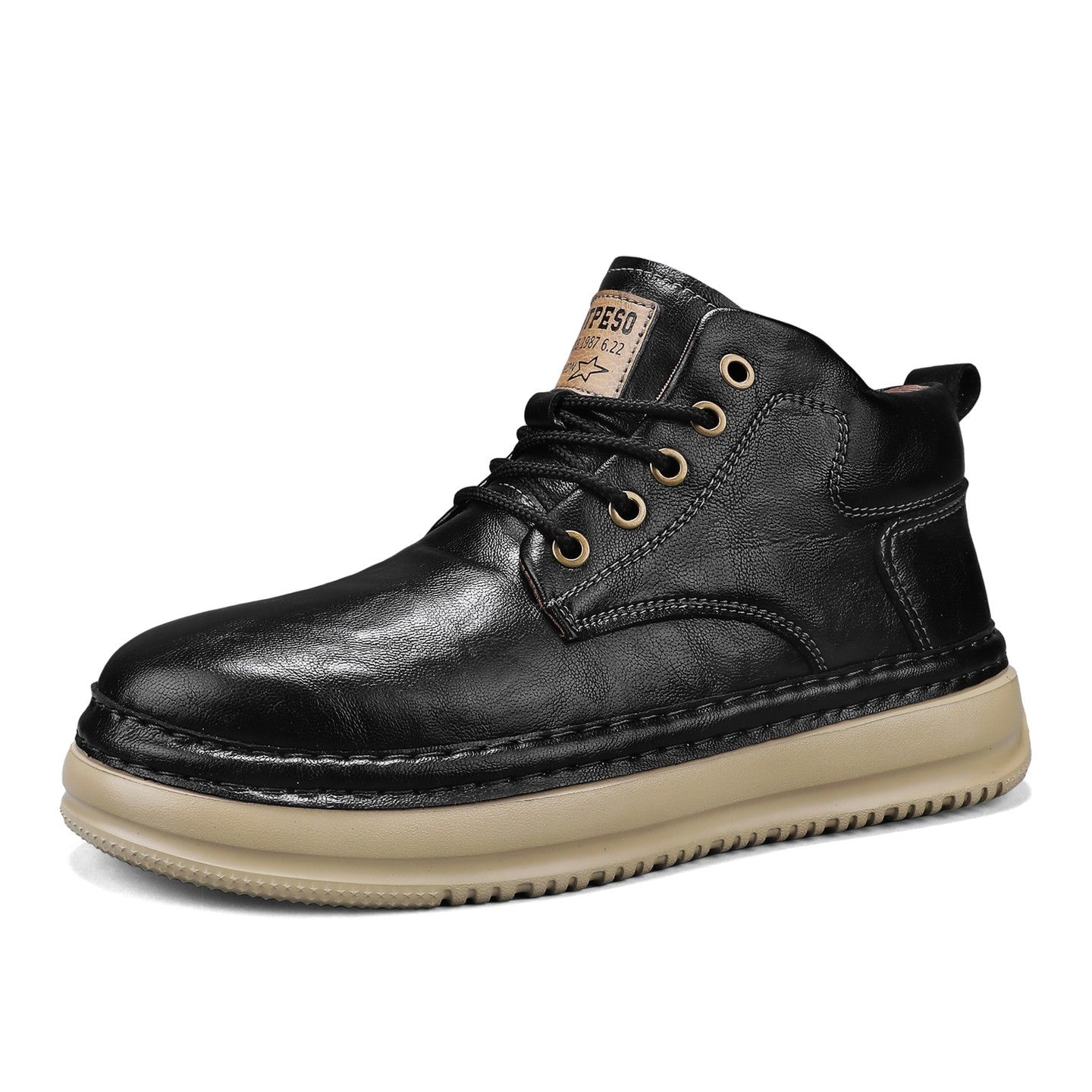 Retro-Halbschuhe Herren