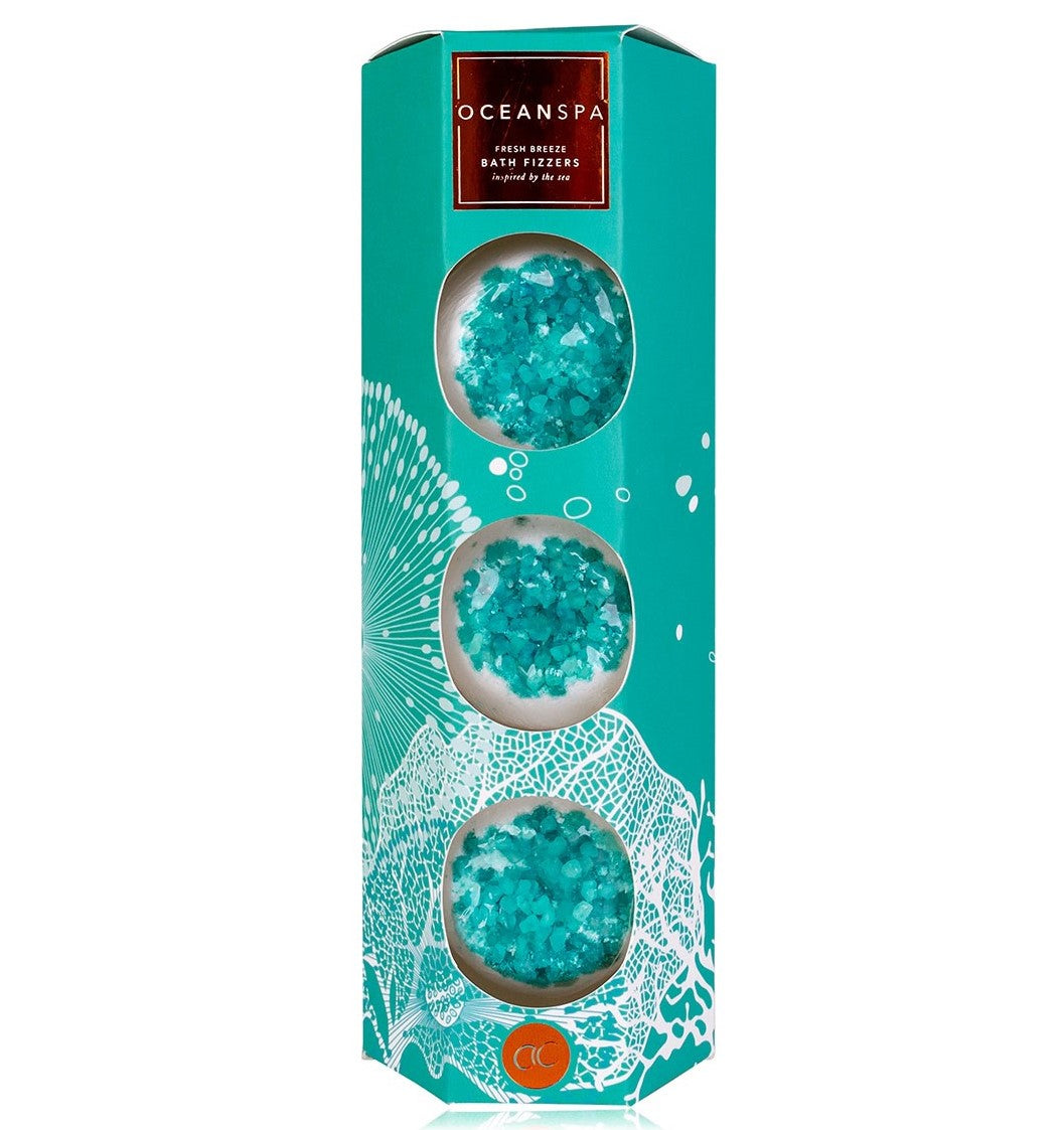 Badebombe mit Badesalz OCEAN SPA in Geschenkbox