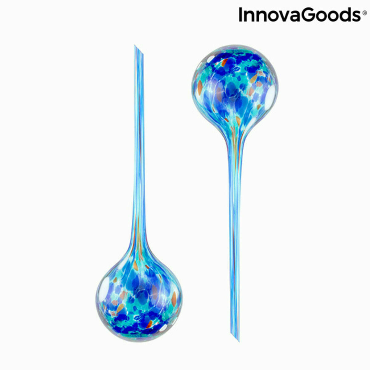 Automatische Bewässerungsballons Aqua·Loon InnovaGoods Blau Glas · Generalüberholt (Note A