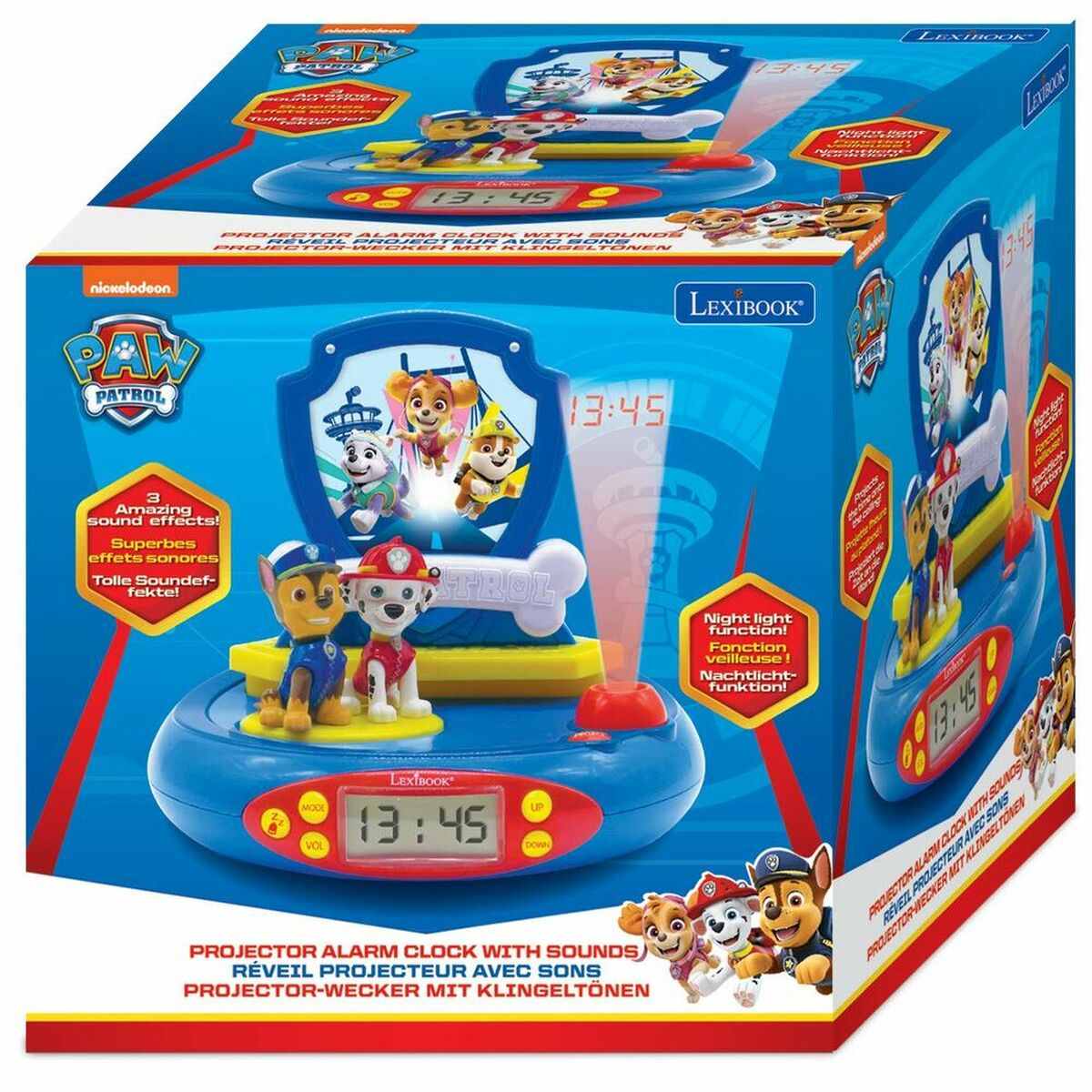 Paw Patrol Lichtwecker – Sanft aufwachen mit Helden – Ansicht 2