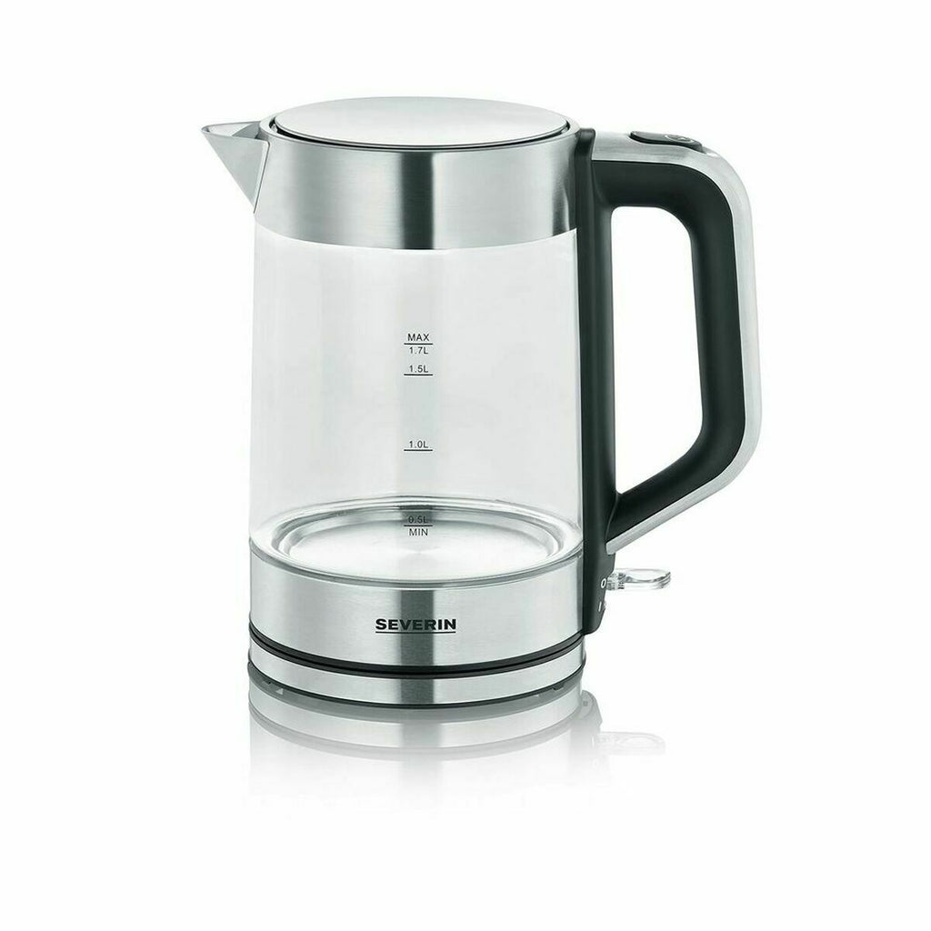 Elektrischer Wasserkocher mit LED-Licht Severin WK 3420 Schwarz 2200 W