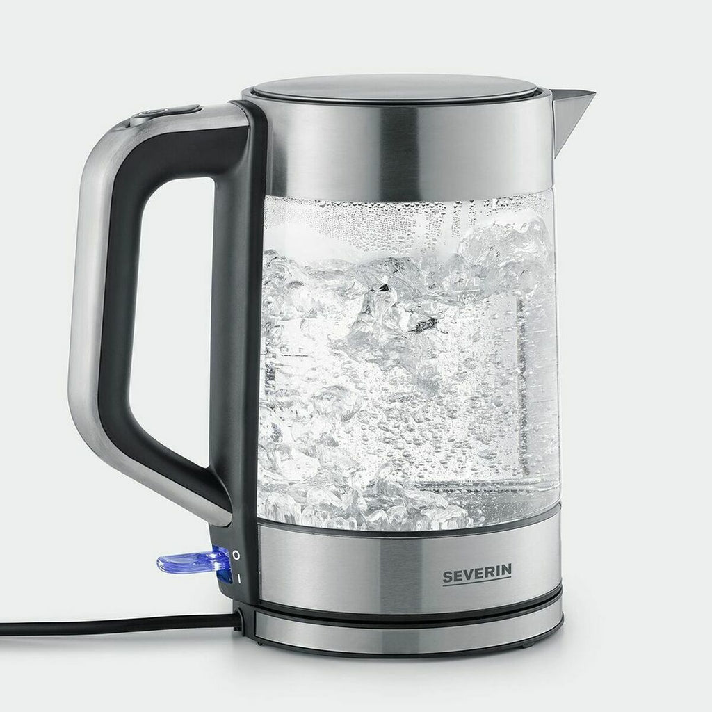 Elektrischer Wasserkocher mit LED-Licht Severin WK 3420 Schwarz 2200 W