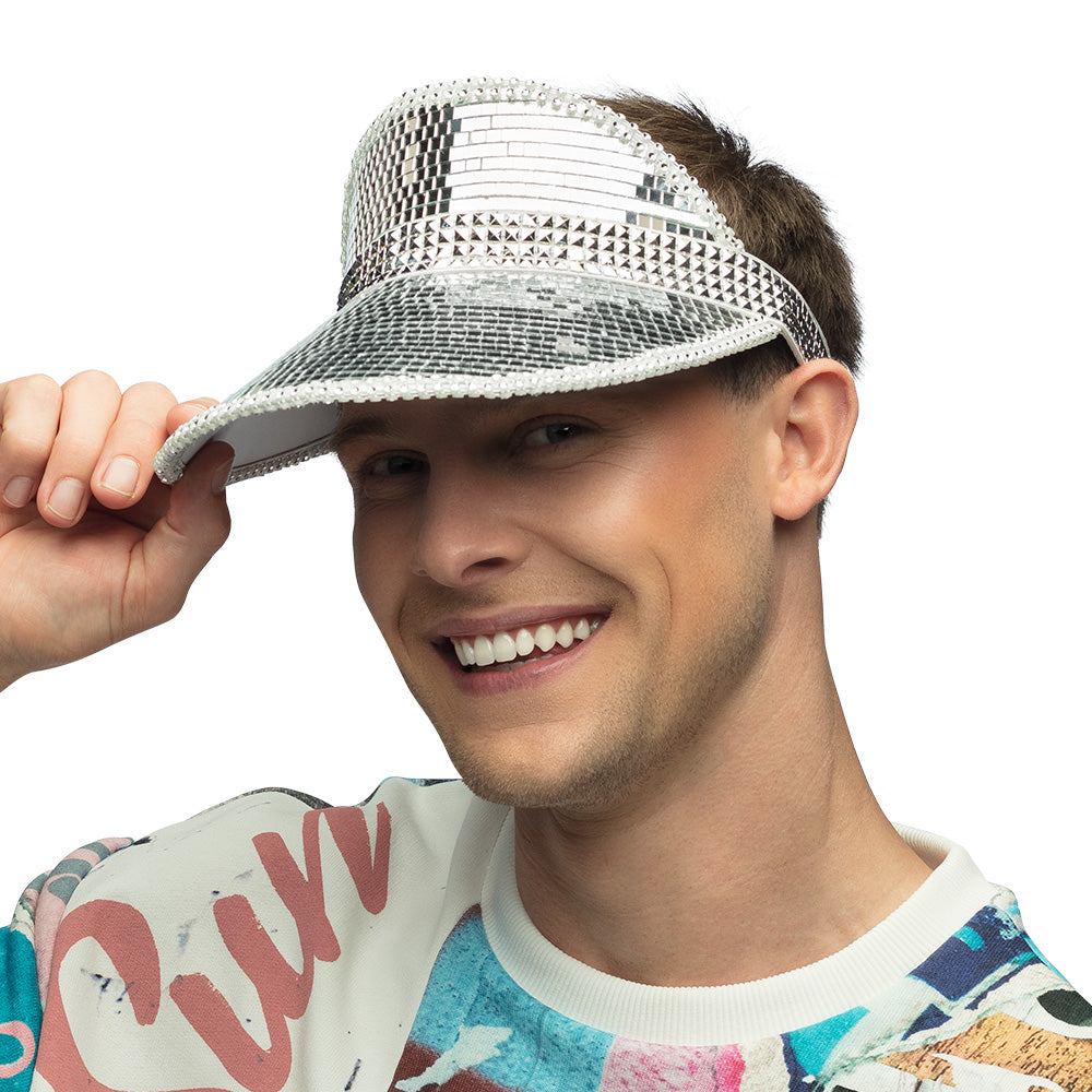 Schirmmütze silber Disco – Bild 2 | LuxeStyle